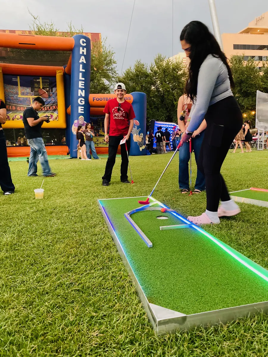 Mini Golf On The Go event